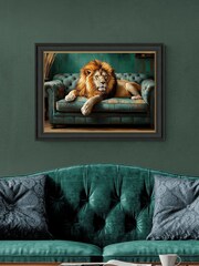 Artko Black Regal Recline Designs Framed Art - Image 1 of 3