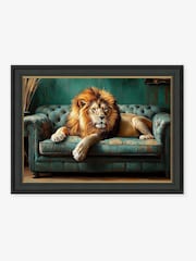 Artko Black Regal Recline Designs Framed Art - Image 2 of 3