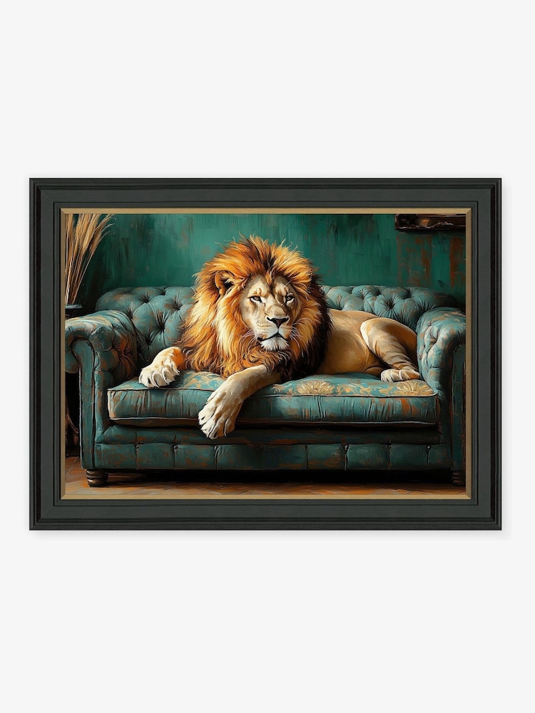 Artko Black Regal Recline Designs Framed Art - Image 2 of 3