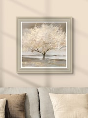 Artko Taupe Forest Wonderland By Allison Pearce Framed Art - Image 1 of 3