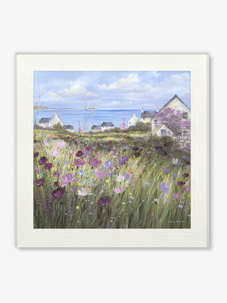 Artko White Summer Afternoon By Diane Demirci Framed Art - Image 2 of 3 Artko White Summer Afternoon By Diane Demirci Framed Art - Image 2 of 3