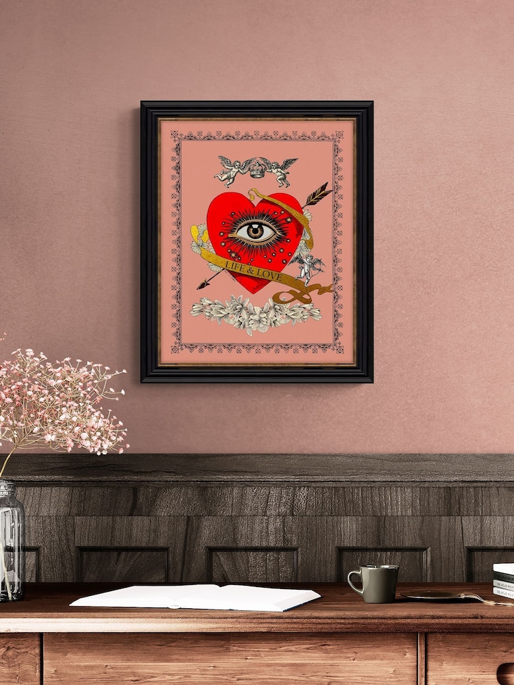 Artko Black Life and Love By Erika C Brothers Framed Art - Image 1 of 3 Artko Black Life and Love By Erika C Brothers Framed Art - Image 1 of 3