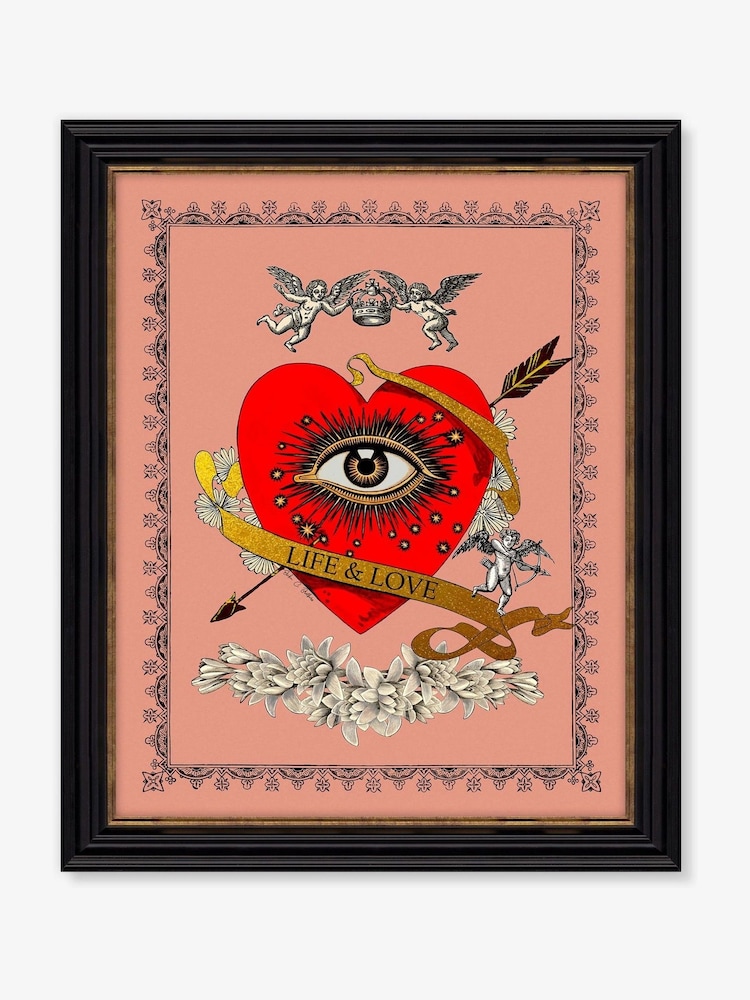 Artko Black Life and Love By Erika C Brothers Framed Art - Image 2 of 3 Artko Black Life and Love By Erika C Brothers Framed Art - Image 2 of 3