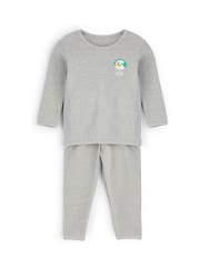 Personalised Toddlers Embroidered Snowman Pyjamas by Stitch Style - Image 1 of 5