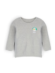 Personalised Toddlers Embroidered Snowman Pyjamas by Stitch Style - Image 2 of 5