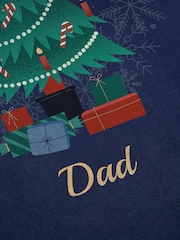 Personalised Mens Christmas Tree Family Pyjamas by Stitch Style - Image 4 of 6