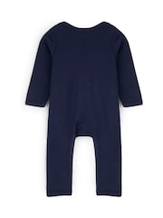 Personalised Baby Christmas Tree Print Rompersuit by Stitch Style - Image 2 of 6
