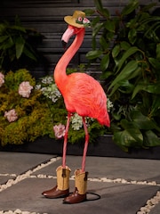 Pink Flamingo Outdoor Solar Light - Image 1 of 5