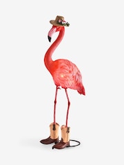 Pink Flamingo Outdoor Solar Light - Image 5 of 5