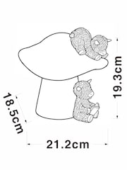 Natural Hamish on Toadstool Outdoor Solar Light - Image 4 of 5