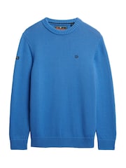 Mavi - Superdry Pambıq Jumper - 8şəkildən 8 şəkil