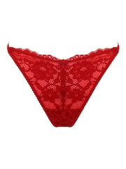 Pour Moi Red Fleur Briefs - Image 3 of 4