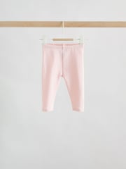 Розовый шалфейно-зеленый и белый - Комплект для малышей из 6 Pieces из топа с коротким рукавом и леггинсов (0месяцев -3лет) - Изображение 3 14