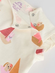 Vară luminoasă - Short Sleeve Top and Shorts Baby Set 6 Piece (0mths-2yrs) - Imaginea 13 din 14