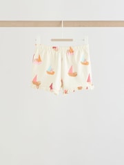 Vară luminoasă - Short Sleeve Top and Shorts Baby Set 6 Piece (0mths-2yrs) - Imaginea 9 din 14