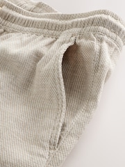 Neutral Linen Blend Elasticated Waist Shorts - Image 7 of 8