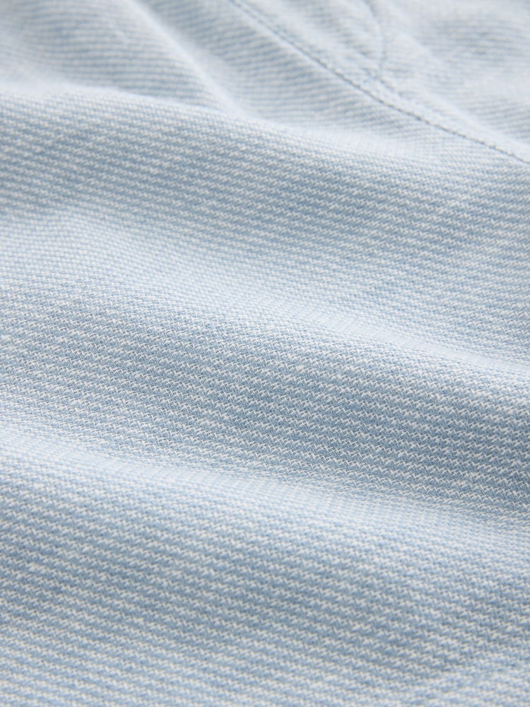 Azul/Verde - Pantalones cortos de lino Blend con cintura elástica (paquete de 2) - Imagen 12 de 12