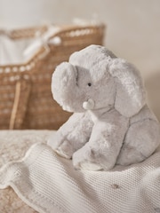 The White Company Grey Kimbo Seated Plush Toy - Image 1 of 3