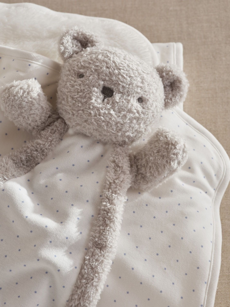 The White Company Blue Little Bear Welcome Baby Gift Set - Image 2 of 3