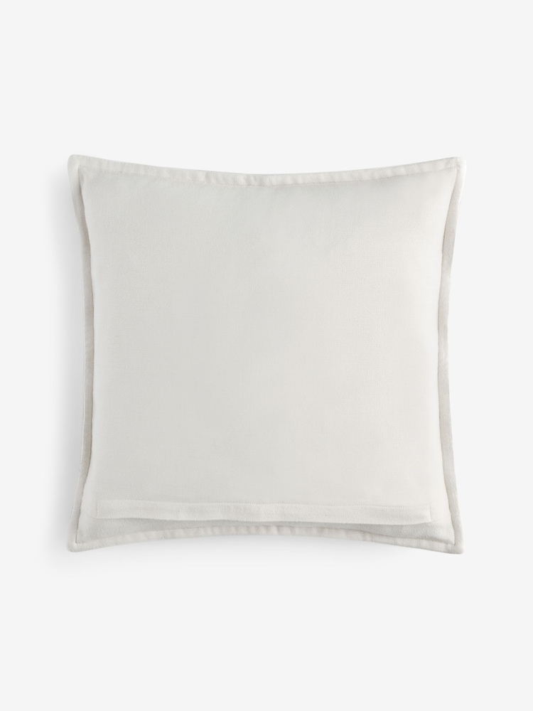 Indoor Outdoor Woven Ikat Cushion - Bild 5 von 5