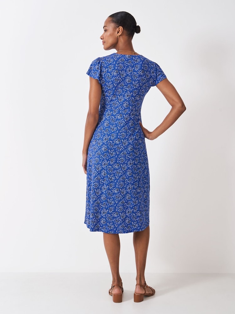 Crew Clothing de malha com botões Alyssia Dress - Imagem 2 de 5