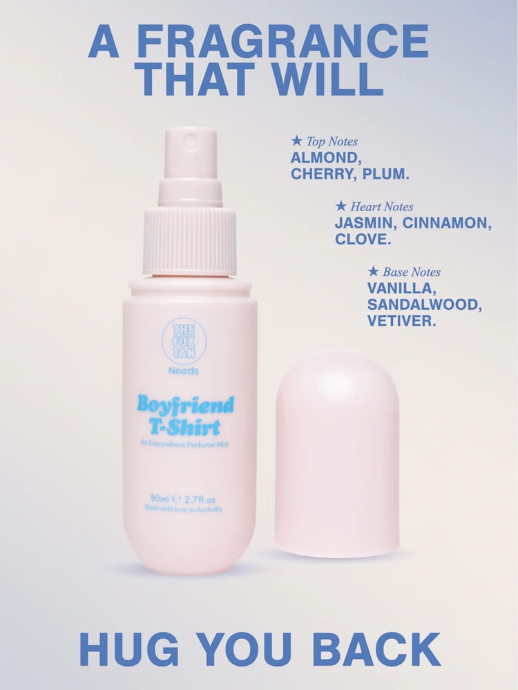 The Fox Tan Boyfriends T-Shirt Everywhere Perfume Mist 80ml - Image 2 of 5