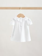 White Bunny Short Sleeve Baby Top and Short Set 2 Piece (0mths-2yrs) - Image 10 of 16