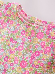 Pink Flower Rib Top and Leggings Baby Set 2 Piece (0mths-2yrs) - Image 14 of 14