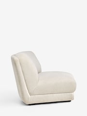 Tailored Chenille Oyster Natural Addison Modular Sofa Single Centre Piece - Image 9 of 11