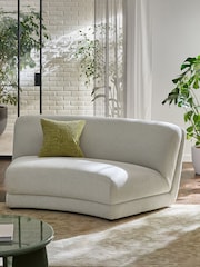 Tailored Chenille Oyster Natural Addison Modular Sofa Double Centre Piece - Image 1 of 11