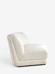 Tailored Chenille Oyster Natural Addison Modular Sofa Double Centre Piece - Image 9 of 11