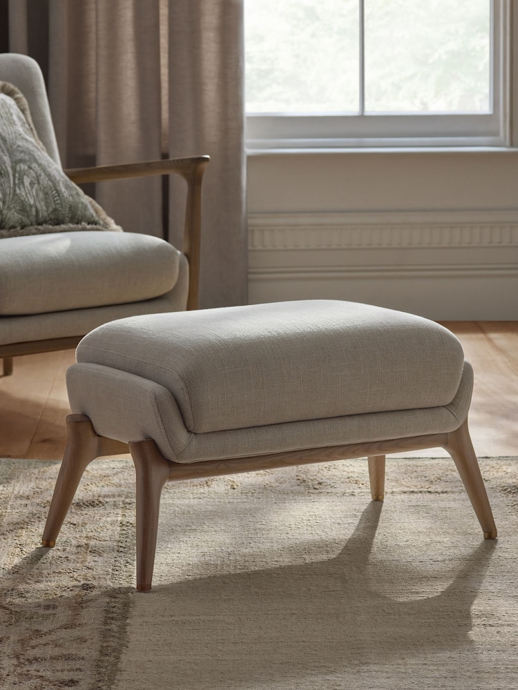 Natural Mix Light Natural Farndon N. Premium Wooden Stool - Image 1 of 6