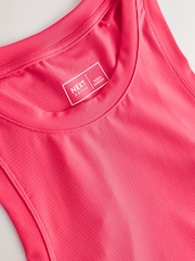 Coral Pink Active Sports Tank Top - Image 10 of 11