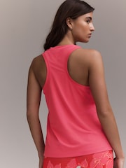 Coral Pink Active Sports Tank Top - Image 5 of 11