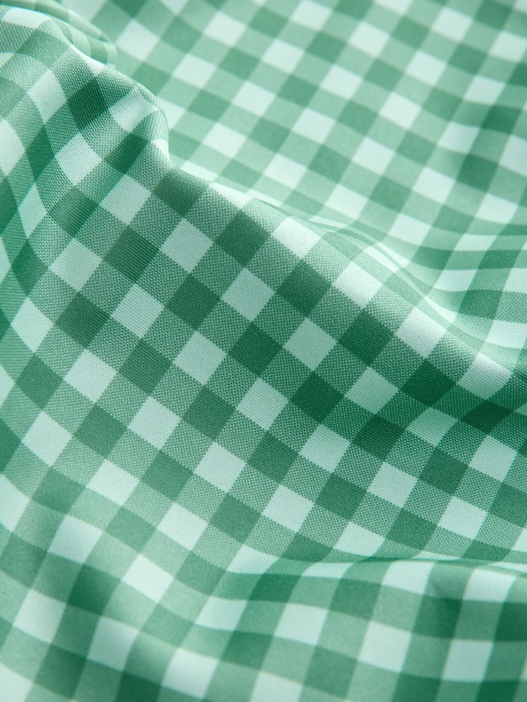 أخضر مربعات - بنطلون ضيِّق رياضي قصير من تشكيلة Active - صورة 9 من 9