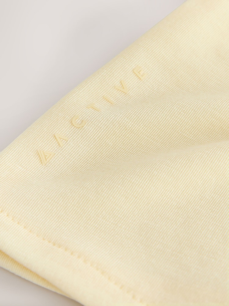 Lemon Yellow Active Cross Back Tank Vest - Image 5 of 5