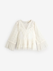 Laura Ashley Lace Blouse with Cami - Imaginea 9 din 11