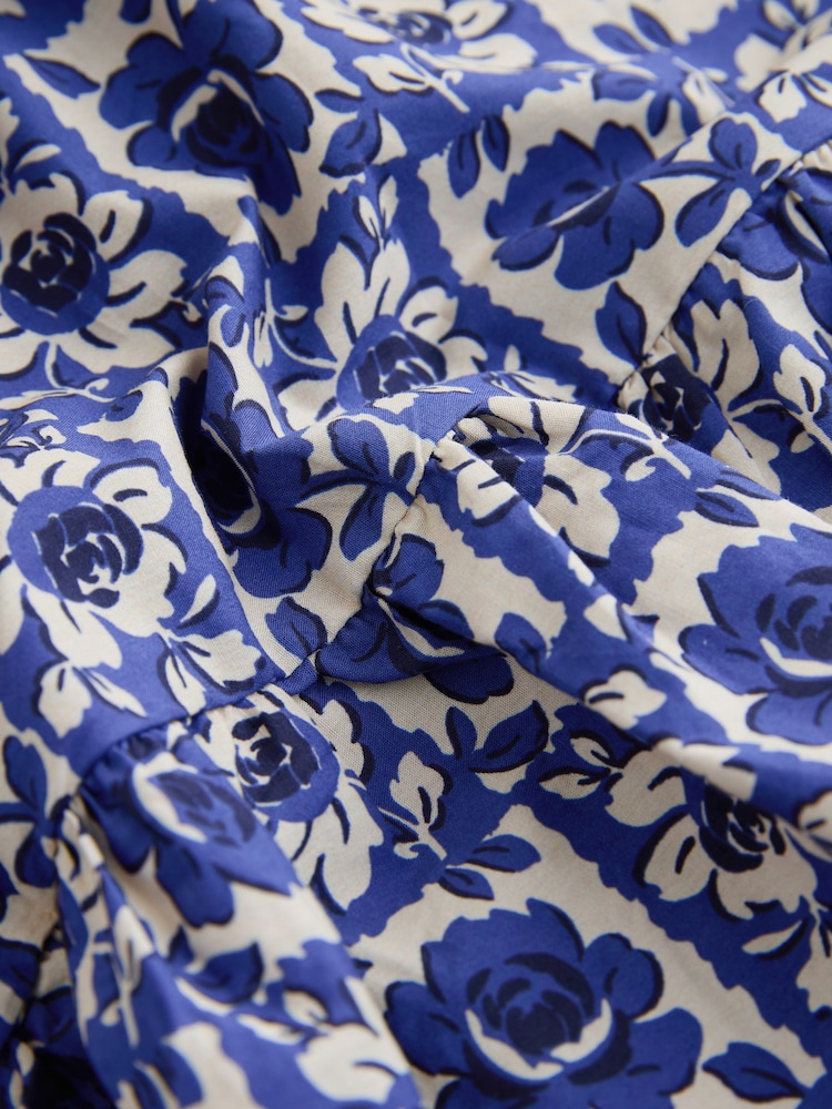 Laura Ashley Navy Beeton Sailor Collar Blouse - Image 10 of 10