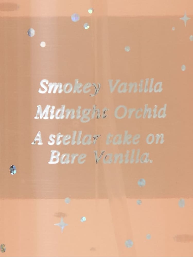 Victoria's Secret Bare Vanilla Starlit Body Mist 250ml - Image 2 of 3