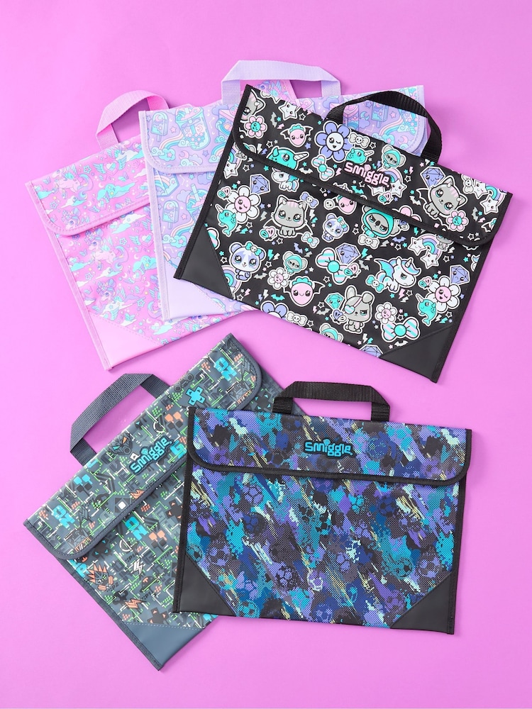 Smiggle Grey Trailblazer Book Bag - Image 3 of 3 Smiggle Grey Trailblazer Book Bag - Image 3 of 3