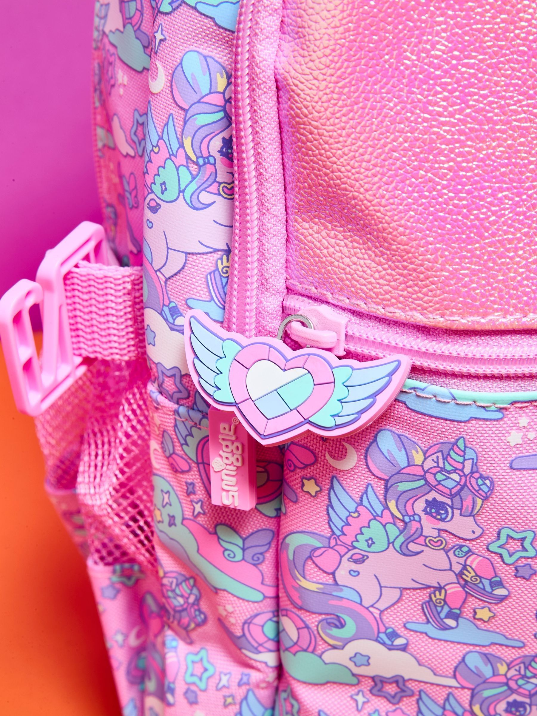 Buy Smiggle Pink Trailblazer Classic Attach Backpack from Next USA