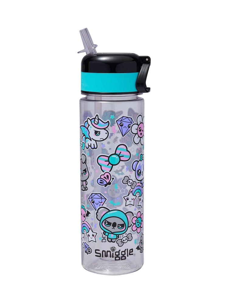 Smiggle Blue Trailblazer Plastic Drink Bottle 650Ml - Image 2 of 2 Smiggle Blue Trailblazer Plastic Drink Bottle 650Ml - Image 2 of 2