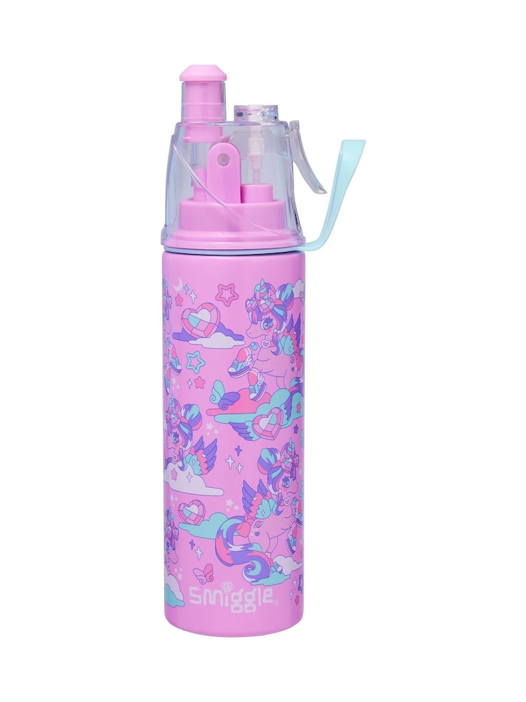 Smiggle Trailblazer Insulated Stainless Steel Spritz Drink Bottle 500Ml - Imagen 1 de 3