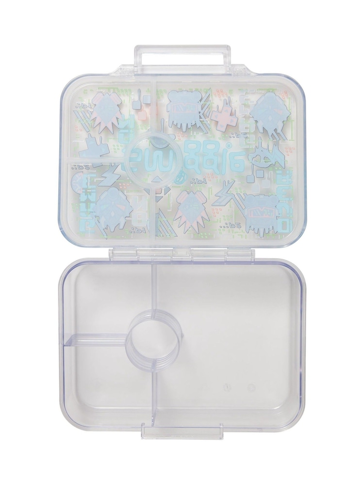 Smiggle Grey Trailblazer Medium Bento Lunchbox - Image 3 of 3 Smiggle Grey Trailblazer Medium Bento Lunchbox - Image 3 of 3