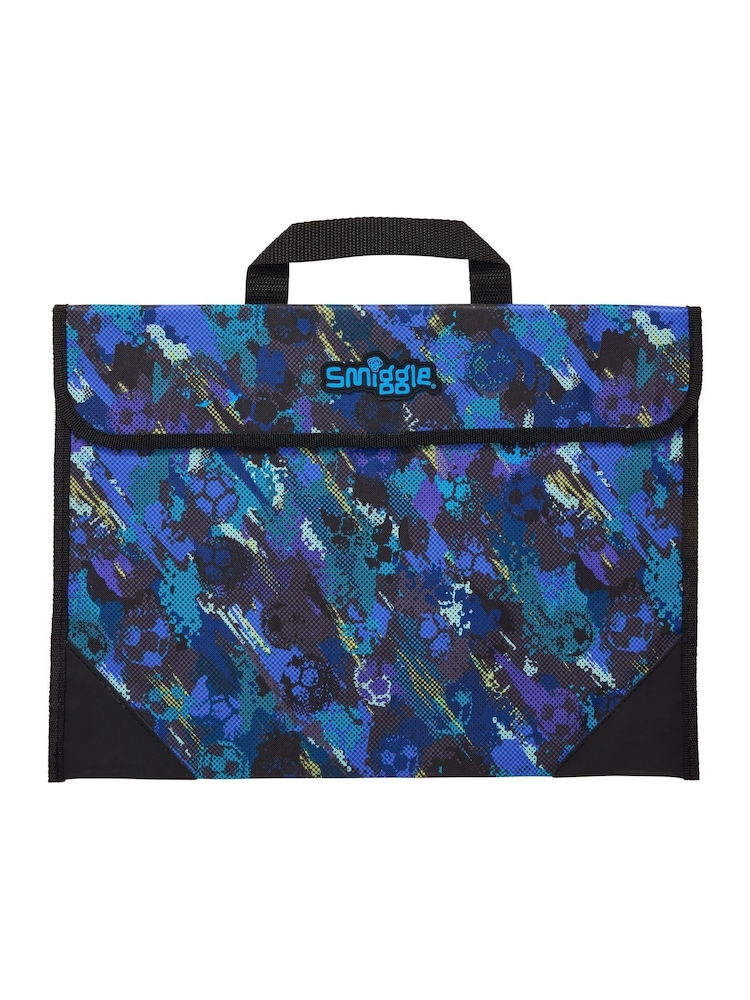 Smiggle Blue Trailblazer Medium Bento Lunchbox - Image 1 of 3