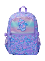 Smiggle Purple Trailblazer Oblong Attach ID Lunchbox - Image 1 of 2