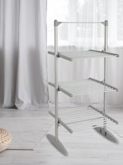 Rediffusion Grey Heated Clothes Airer - Image 4 of 4
