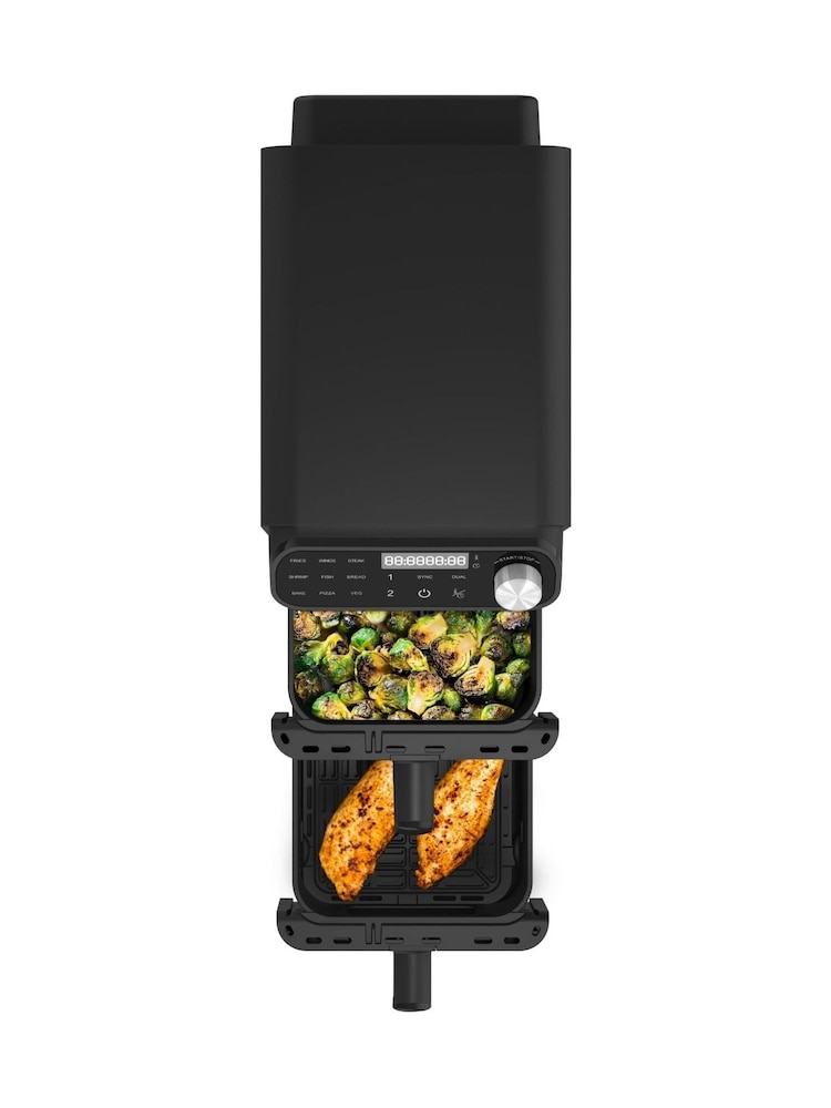 Hamilton Beach Black XXL Dual Stack 2 Drawer Air Fryer - Image 6 of 6