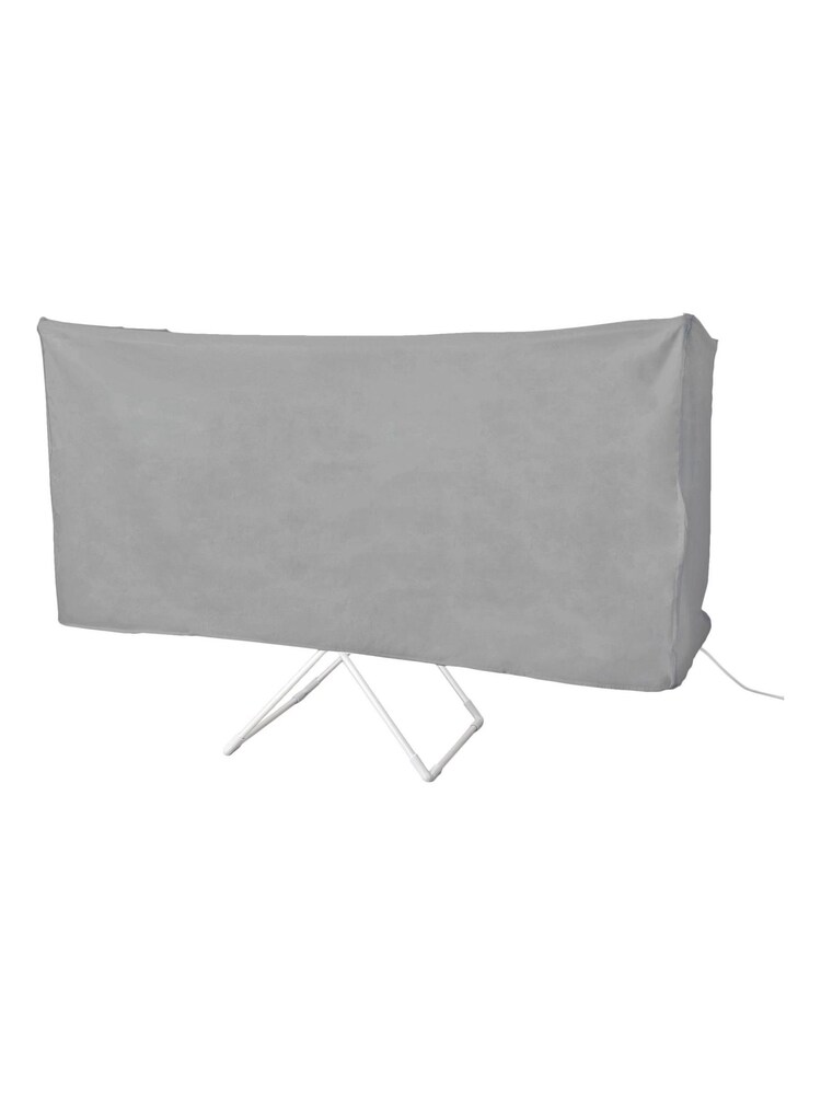 Rediffusion White Winged Heated Clothes Airer with Cover - Image 2 of 6