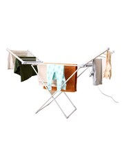 Rediffusion White Winged Heated Clothes Airer with Cover - Image 4 of 6